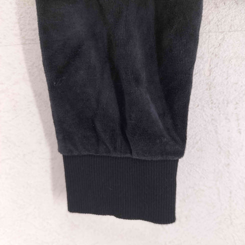 ラインストーンデザインベロアクロップドジャケット Y2K レディース M