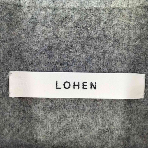 LOHEN ロングタイロッケン ウールカシミヤリバーコート レディース JPN:38
