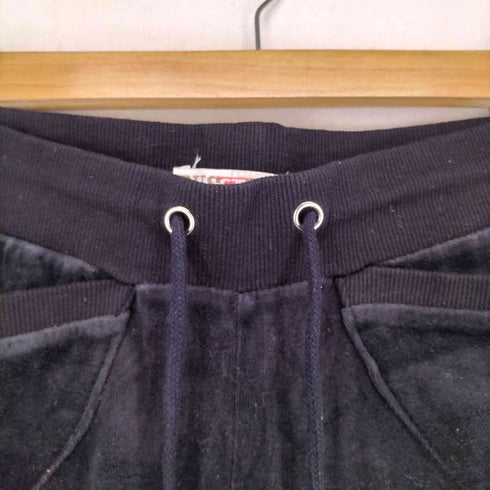 ラインストーンベロアフレアパンツ Y2K レディース M