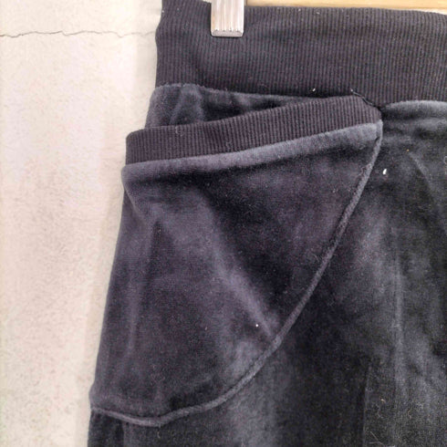 ラインストーンベロアフレアパンツ Y2K レディース M