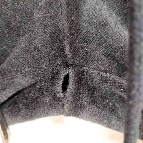 ラインストーンベロアフレアパンツ Y2K レディース M