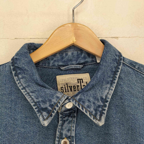 リーバイス Levis 90S Silver Tab OVERSIZED オーバーサイズデニムシャツ メンズ M