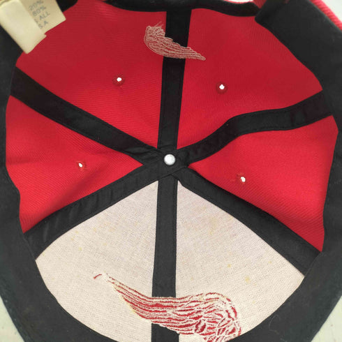 レッドウィング RED WING 90S USA製 ロゴ刺繍 6パネル キャップ メンズ