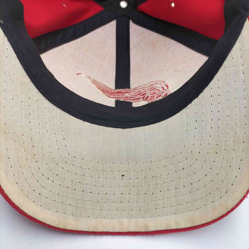 レッドウィング RED WING 90S USA製 ロゴ刺繍 6パネル キャップ メンズ