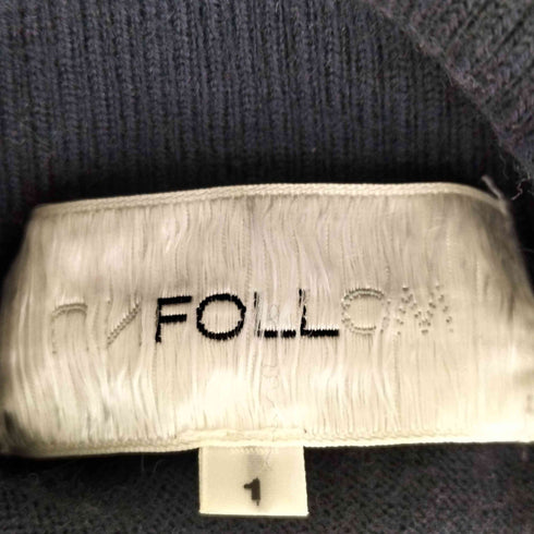 ジャーナルスタンダード JOURNAL STANDARD FOLL 22aw ウォッシャブルウール 2wayニットポロ メンズ JPN:1