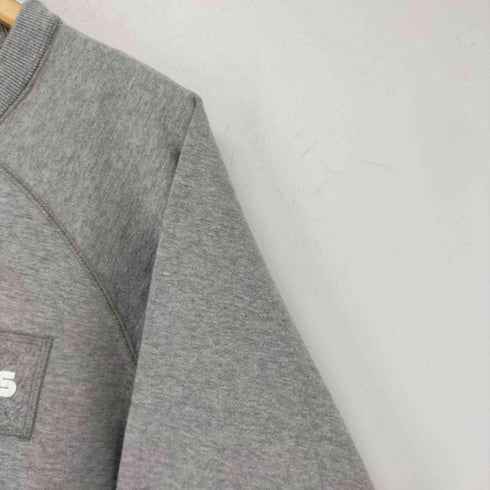 パパス papas ラグランスリーブクルーネックスウェット メンズ JPN:L