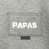 パパス papas ラグランスリーブクルーネックスウェット メンズ JPN:L