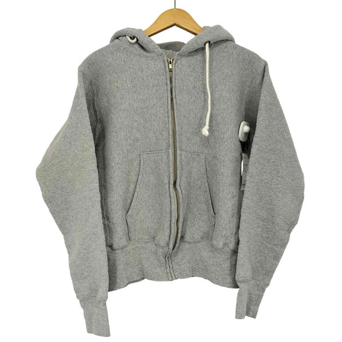 チャンピオン Champion MADE IN USA 復刻単色タグ REVERSEWEAVE ジップアップパーカー レディース JPN:M