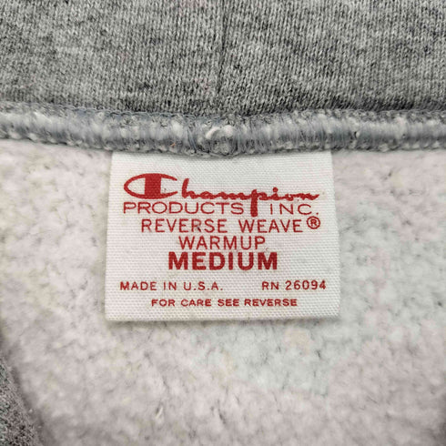 チャンピオン Champion MADE IN USA 復刻単色タグ REVERSEWEAVE ジップアップパーカー レディース JPN:M
