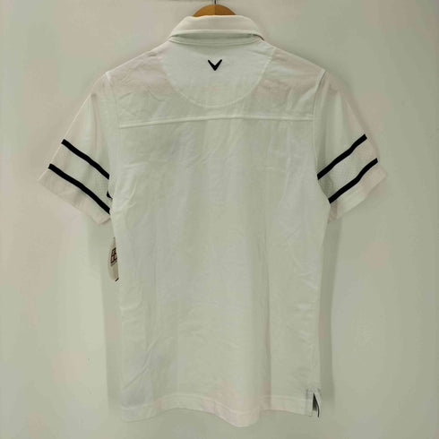 キャロウェイ Callaway ロゴ 刺繍 メッシュ アーム 切替 ボタンダウン ポロシャツ メンズ JPN:M