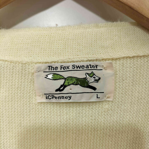 ジェーシーペニー JC Penney 80S THE FOX Sweater ニットカーディガン メンズ JPN:L
