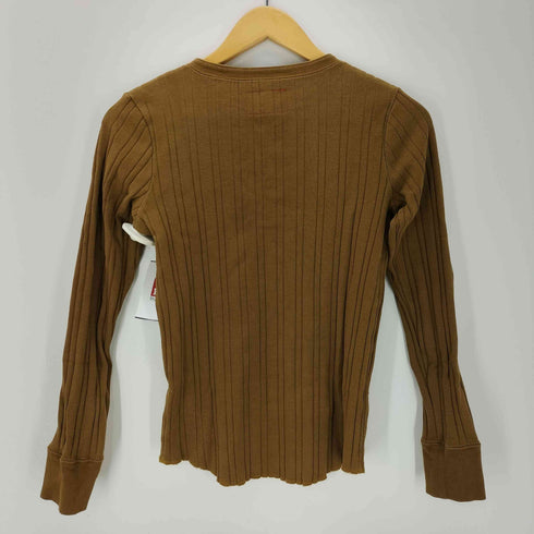 ロンハーマンヴィンテージ R.H.VINTAGE コットンリブ ヘンリーネック ニット カットソー レディース import:XS