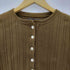 ロンハーマンヴィンテージ R.H.VINTAGE コットンリブ ヘンリーネック ニット カットソー レディース import:XS