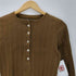 ロンハーマンヴィンテージ R.H.VINTAGE コットンリブ ヘンリーネック ニット カットソー レディース import:XS