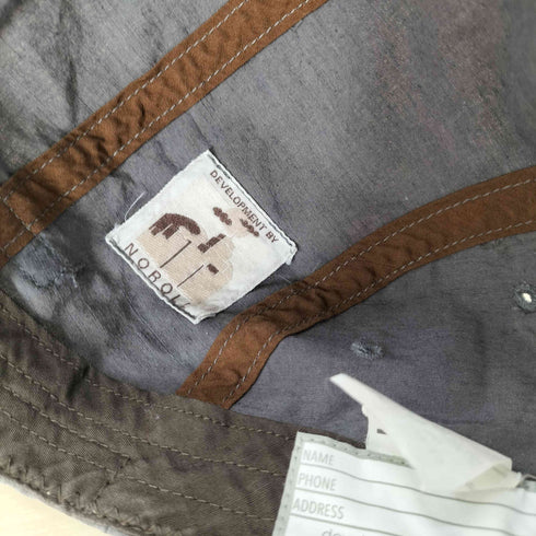 ノーロール NOROLL 23AW HONK CAP ホーン キャップ コットン リネン メンズ M