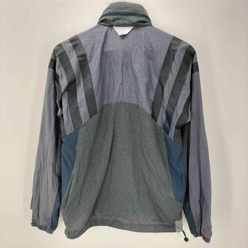 アディダスオリジナルス adidas Originals 異素材切替 ナイロン ポリ パッカブルフード トラック ジャケット メンズ JPN:XS