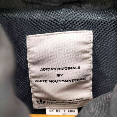 アディダスオリジナルス adidas Originals 異素材切替 ナイロン ポリ パッカブルフード トラック ジャケット メンズ JPN:XS