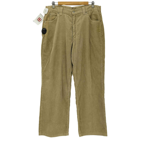 リーバイス Levis 90S USA製 590 白タブ L2 BAGGY WIDE LEG バギー ワイド レッグ コーデュロイ パンツ 1997年製 メンズ W:36 L:34