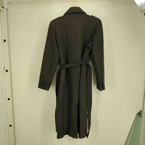 マンゴー MNG ダブルブレスト ロングコート レディース