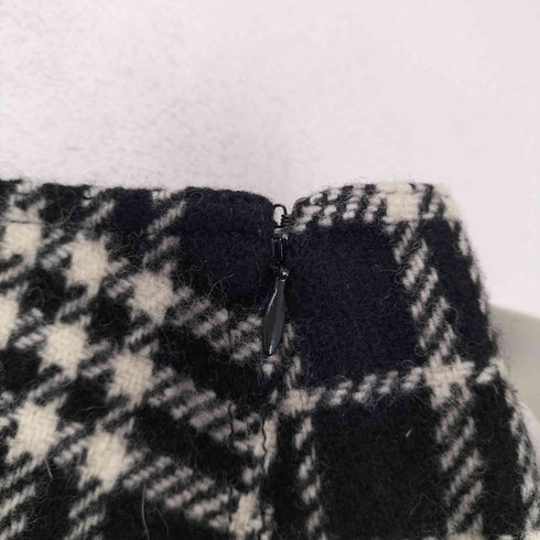 バーバリーロンドン BURBERRY LONDON チェックウールフレアスカート レディース JPN:40