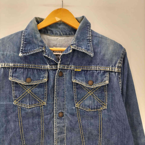 ビッグヤンク BIG YANK 70S WESTERN STYLE ウエスタン デニム シャツ ジャケット 開襟 オープンカラー メンズ