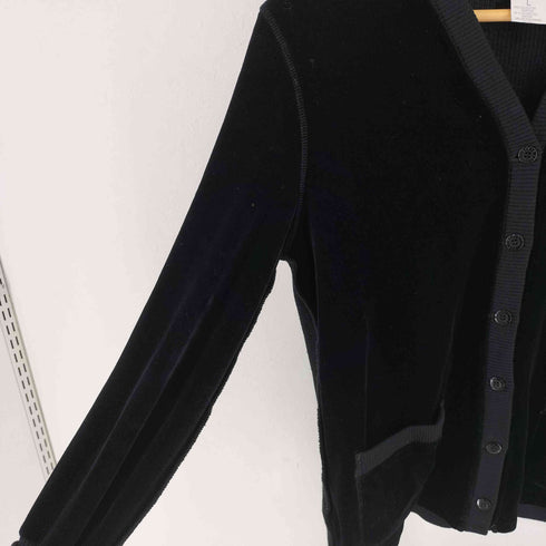 ソニアリキエル SONIA RYKIEL ニット切替 ベルテッド カーディガン レディース import:L