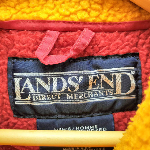ランズエンド LANDS END POLARTEC ポーラテック バイカラー フリース ジャケット メンズ import:L REGULAR