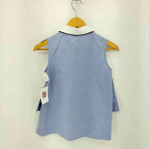 フレッドペリー FRED PERRY ロゴ刺繍 ノースリーブ ポロシャツ レディース US:8