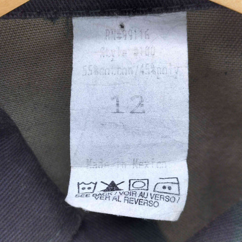 TROOPER メキシコ製 カモフラ 迷彩 ロゴタブ ミリタリージャケット シャツジャケット レディース 12