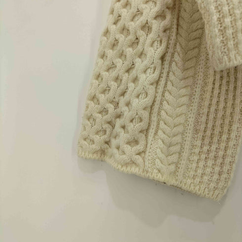 マカフィー MACPHEE エアヤーンケーブル クルーネックプルオーバー メンズ import:S