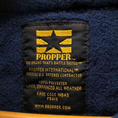プロッパー PROPPER 90-00S USA製 POLARTEC FLEECE JACKET ポーラテック フリース ジャケット ビッグサイズ メンズ import:XXL