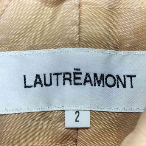 ロートレアモン LAUTREAMONT シープスキン比翼レザーコート レディース JPN:2