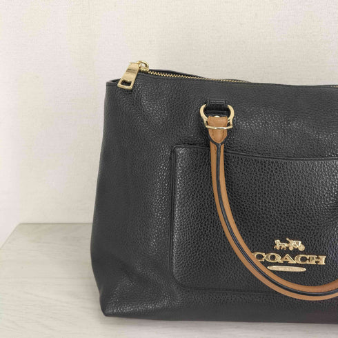 コーチ COACH Emma Satchel エマ サッチェル レザー 2WAY ハンドバッグ レディース
