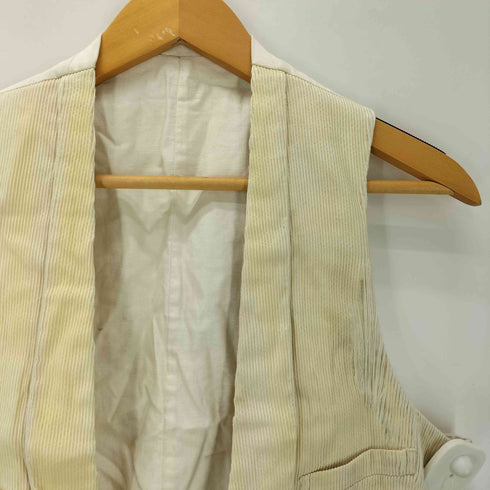 60S イタリア製 marshall field & company 3B コーデュロイ ベスト ジレ メンズ