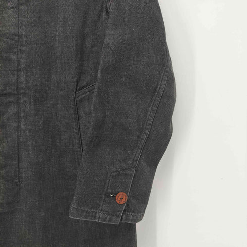 スカルジーンズ SKULL JEANS デニムステンカラーコート メンズ US:36