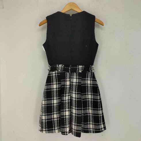 ダーリッチ Darich ツイードフレアミニワンピース レディース import:L