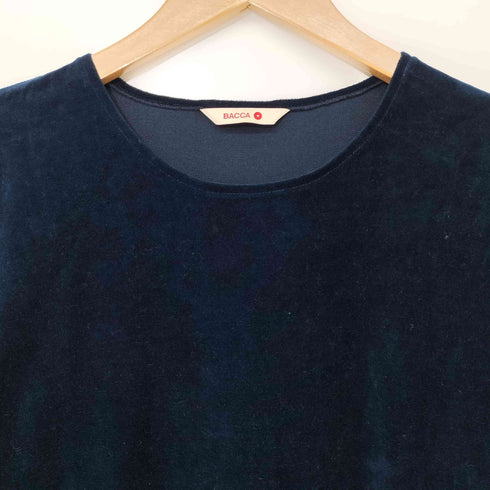 バッカ BACCA コットンベロアジャージー ロングスリーブカットソー レディース JPN:S