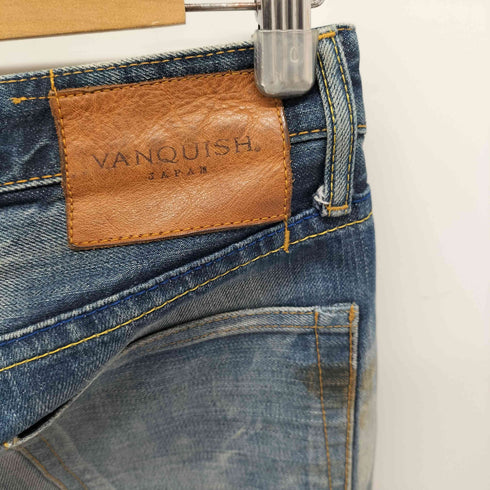 ヴァンキッシュ VANQUISH ヴィンテージ加工 赤耳 デニムパンツ メンズ