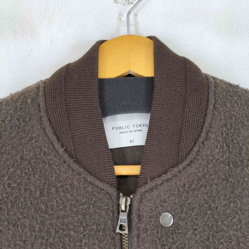 パブリックトウキョウ PUBLIC TOKYO ウールブルゾン メンズ JPN:1