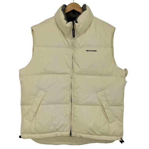 トミーヒルフィガー TOMMY HILFIGER ロゴ刺繍 ダウンジャケット メンズ JPN:L