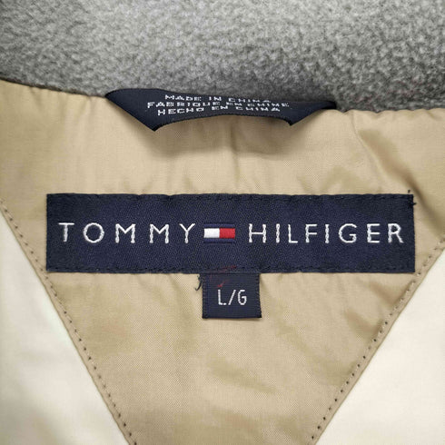 トミーヒルフィガー TOMMY HILFIGER ロゴ刺繍 ダウンジャケット メンズ JPN:L