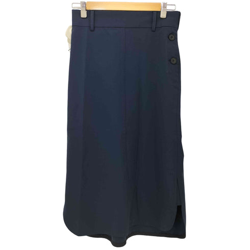 デプレ DES PRES ウールストレッチ ラウンドヘムスカート レディース JPN:36