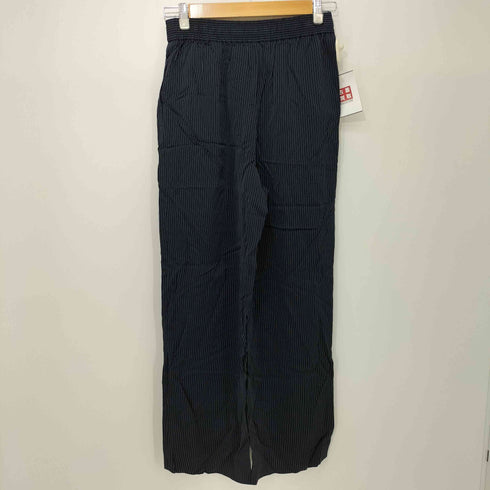 デプレ DES PRES ストライプ柄 レーヨン混 イージーパンツ レディース JPN:34