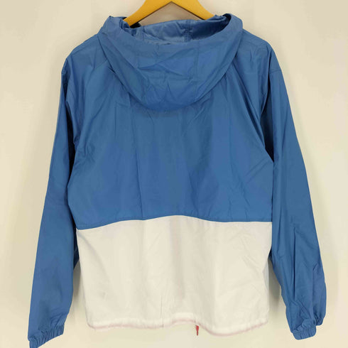 コロンビアスポーツウェア Columbia Sportswear ロゴ プリント ドローコード バイカラー フルジップ ナイロンジャケット マウンテンジャケット レディース import:L