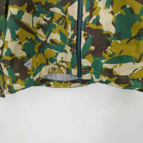 コロンビア Columbia カモ柄 ナイロンジャケット マウンテンパーカー レディース import:S