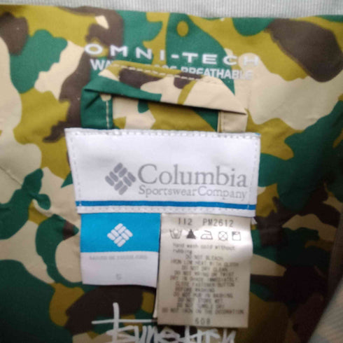 コロンビア Columbia カモ柄 ナイロンジャケット マウンテンパーカー レディース import:S