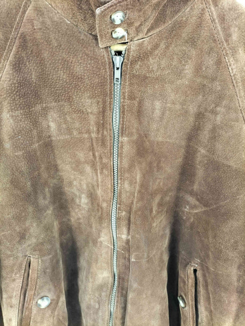 AUTHENTIC IMPORTS 80S 本革ジップブルゾン メンズ import:L