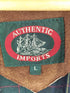 AUTHENTIC IMPORTS 80S 本革ジップブルゾン メンズ import:L