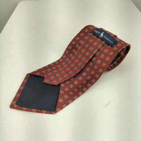 ラルフローレン RALPH LAUREN 総柄 ネクタイ メンズ