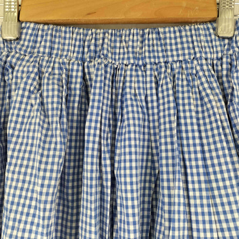 ギンガムチェック ティアードスカート レディース